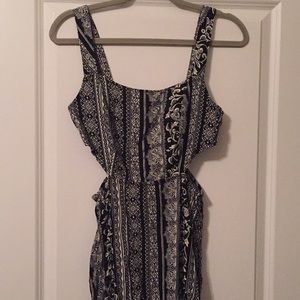 Black and White Maxi Dress
